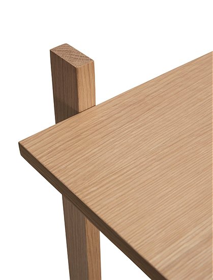 Fächerregal  aus Eiche von HÜBSCH Interior &#9733; Kundenbewertung "Sehr gut" &#9733; 10&euro; Rabatt für Neukunden &#9733; Schnell verschickt &#9733; Günstig bei car-Moebel.de