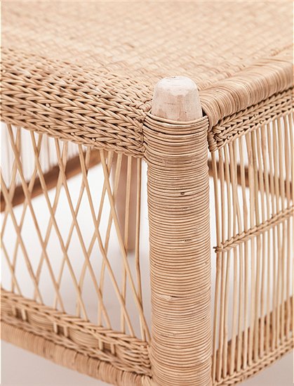Rattan Hocker Rika von house doctor &#9733; Kundenbewertung "Sehr gut" &#9733; 10&euro; Rabatt für Neukunden &#9733; Schnell verschickt &#9733; Jetzt günstig bei car-Moebel.d