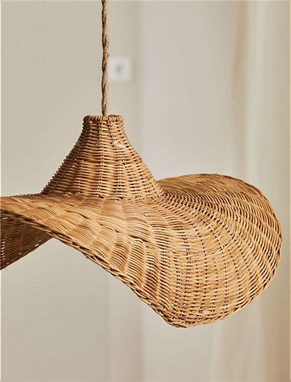 Lampenschirm, 21xØ60 cm aus Rattan &#9733; Kundenbewertung "Sehr gut" &#9733; 12&percnt; Rabatt für Neukunden &#9733; Schnell verschickt &#9733; Jetzt kaufen bei car-Moebel.de