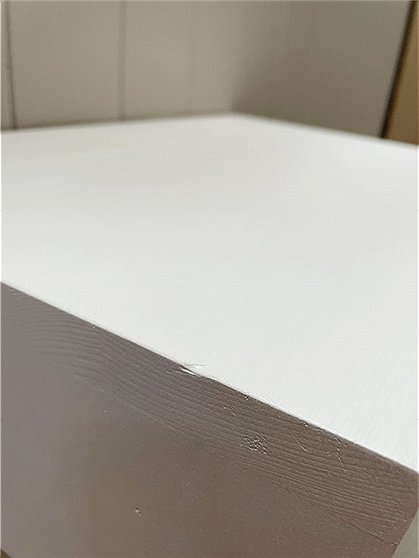 LV02033 Wandkonsole, 1 Schub, weiß, Kiefer 6