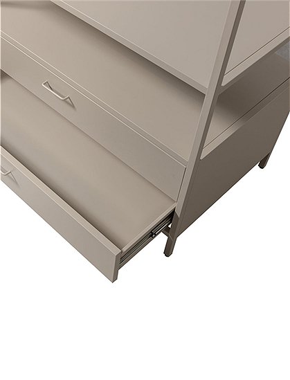 Ferris offen Kleiderschrank von woood &#9733; Kundenbewertung "Sehr gut" &#9733; 12&percnt; Rabatt für Neukunden &#9733; Schnell verschickt &#9733; bei car-Moebel.de