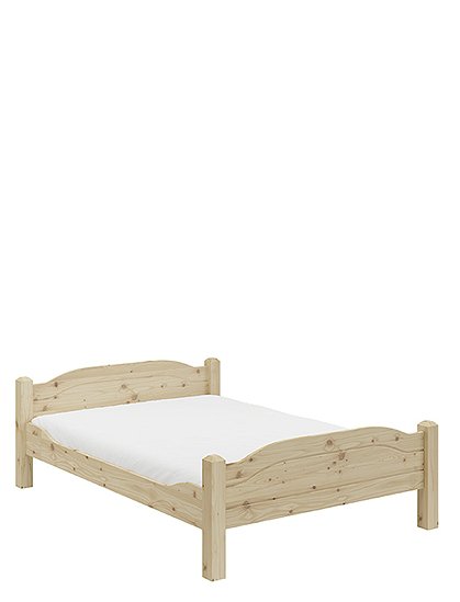 Bett aus Kiefer im Landhausstil &#9733; Kundenbewertung "Sehr gut" &#9733; 12&percnt; Rabatt für Neukunden &#9733; Schnell verschickt &#9733; Jetzt bei car-Moebel.de