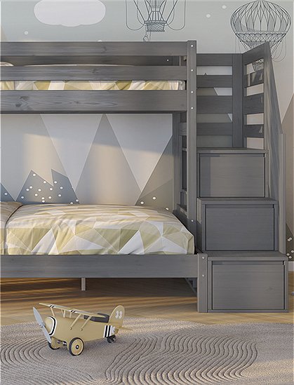 Etagenbett mit Stauraum &#9733; Kundenbewertung "Sehr gut" &#9733; 12&percnt; Rabatt für Neukunden &#9733; Schnell verschickt &#9733; Jetzt bei car-Moebel.de