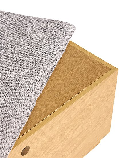 Alcove Bank von Hübsch Interior ★ Kundenbewertung "Sehr gut" ★ 12&percnt; Rabatt für Neukunden ★ Schnell verschickt ★ bei car-Moebel.de