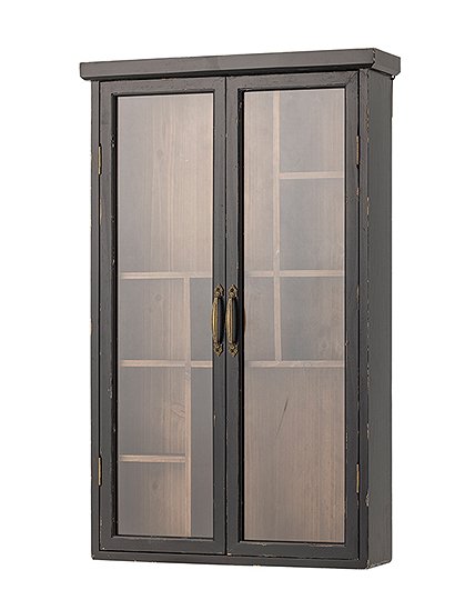 Hazem Vitrine in schwarz von Bloomingville ★ Kundenbewertung "Sehr gut"  ★ 12&percnt; Neukundenrabatt ★ Schnell verschickt ★ Bloomingville "Neu" entdecken!