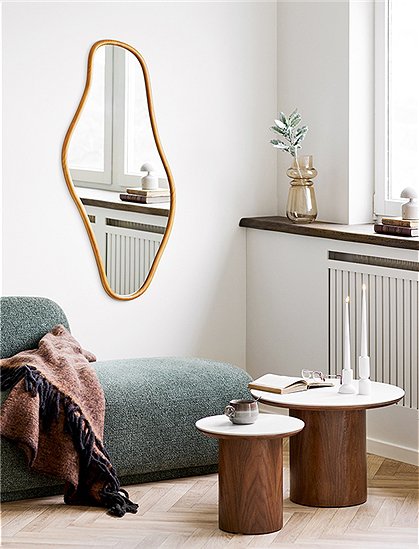 Beistelltisch Noli ,Keramik/Eschenfurnier von House Nordic ★ Kundenbewertung "Sehr gut" ★ 12&percnt; Rabatt für Neukunden ★ Jetzt günstig kaufen bei car-Moebel.de