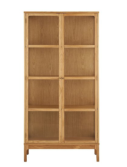 Vitrinenschrank Zamora, Eiche v. House Nordic ★ Kundenbewertung "Sehr gut" ★ 12&percnt; Rabatt für Neukunden ★ Schnell verschickt ★ Jetzt bei car-Moebel.de