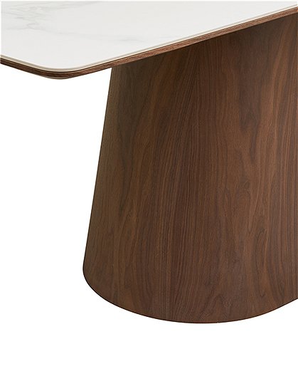 Esstisch Noli ,Keramik/Eschenfurnier von House Nordic ★ Kundenbewertung "Sehr gut" ★ 12&percnt; Rabatt für Neukunden ★ Jetzt günstig kaufen bei car-Moebel.de