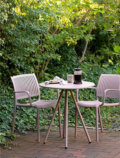 Stuhl Manzano aus Kunststoff in taupe von House Nordic ★ Kundenbewertung "Sehr gut" ★ 12&percnt; Rabatt für Neukunden ★ Jetzt günstig kaufen bei car-Moebel.de