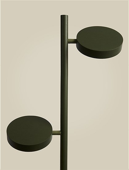 Stehlampe Eschenholz, 2-flammig, Okinawa von Good & Mojo ★ Kundenbewertung "Sehr gut" ★ 12&percnt; Rabatt für Neukunden ★Schnell verschickt ★ car-Moebel.de