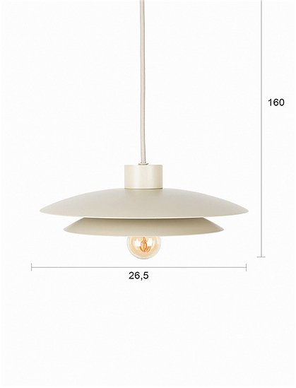 Hängeleuchte Wubbo von White Label Living ★ Kundenbewertung "Sehr gut" ★ 12&percnt; Rabatt für Neukunden ★ Schnell verschickt ★ Jetzt bei car-Moebel.de