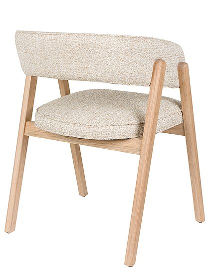 Stuhl Bright aus Eiche mit Textilbezug v. Zuiver ★ Kundenbewertung "Sehr gut" ★ 12&percnt; Neukundenrabatt ★ Schnell verschickt ★ Jetzt bei car-Moebel.de