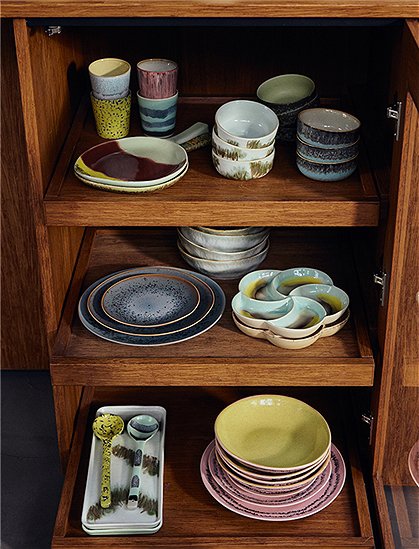 Cake Tray, 13,5x31,5 cm, 70s Keramik von HKliving ★ Kundenbewertung "Sehr gut" ★ 12&percnt; Neukundenrabatt ★ Schnell verschickt ★ Bei car-Moebel.de