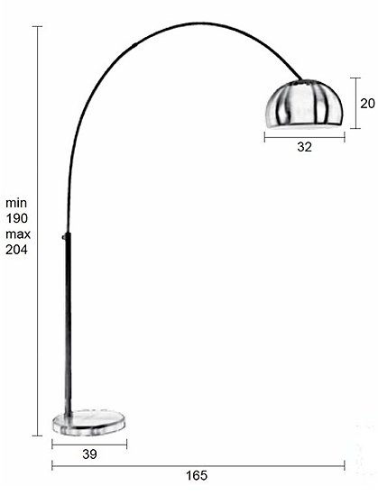 Bogenlampe aus Metall &#9733; Kundenbewertung "Sehr gut" &#9733; 10&euro; Rabatt für Neukunden &#9733; Schnell verschickt &#9733; Jetzt günstig kaufen bei car-Moebel.de