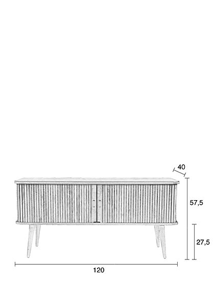 Sideboard von Zuiver &#9733; Kundenbewertung "Sehr gut" &#9733; 10&euro; Rabatt für Neukunden &#9733; Schnell verschickt &#9733; Jetzt günstig kaufen bei car-Moebel.de
