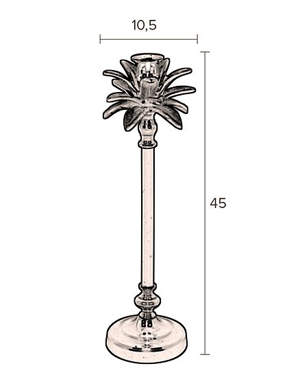 Kerzenhalter Cresta von Dutchbone &#9733; Kundenbewertung "Sehr gut" &#9733; 10&euro; Rabatt für Neukunden &#9733; Schnell verschickt &#9733; Günstig kaufen bei car-Moebel.de 
