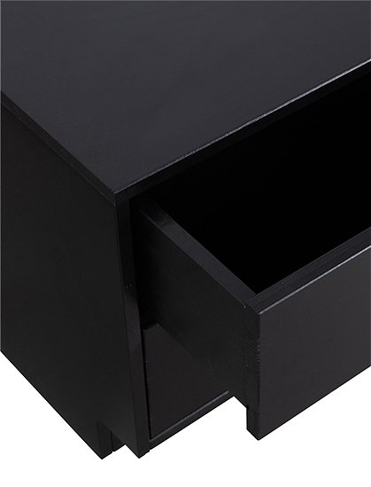 TV-Möbel Finca aus Holz, schwarz von Woood | car möbel
