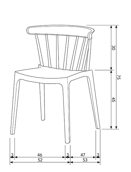 Bistrostuhl von de Eekhoorn &#9733; Kundenbewertung "Sehr gut" &#9733; 10&euro; Rabatt für Neukunden &#9733; Schnell verschickt &#9733; Jetzt günstig kaufen bei car-Moebel.de