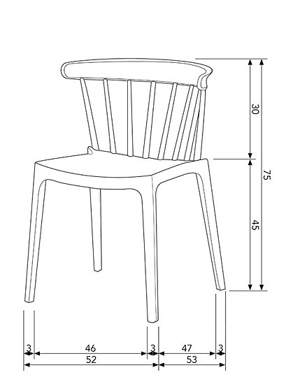Bistrostuhl von de Eekhoorn &#9733; Kundenbewertung "Sehr gut" &#9733; 10&euro; Rabatt für Neukunden &#9733; Schnell verschickt &#9733; Jetzt günstig kaufen bei car-Moebel.de
