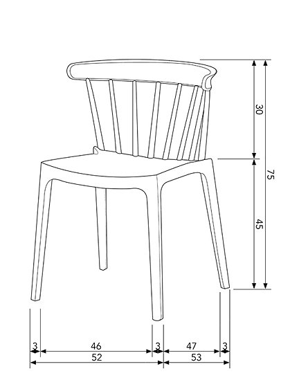 Bistrostuhl von de Eekhoorn &#9733; Kundenbewertung "Sehr gut" &#9733; 10&euro; Rabatt für Neukunden &#9733; Schnell verschickt &#9733; Jetzt günstig kaufen bei car-Moebel.de