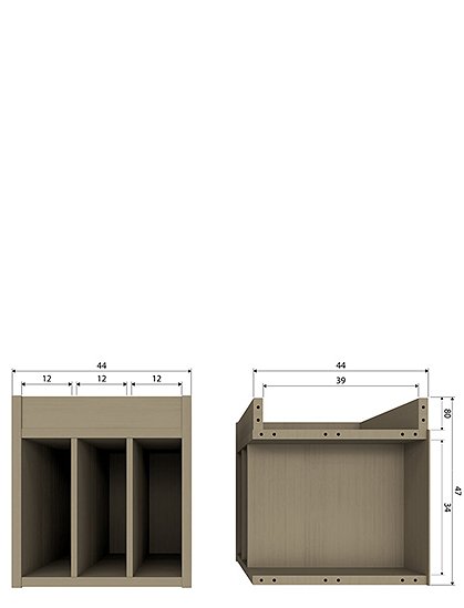 Plattenschrank Turner von woood &#9733; Kundenbewertung "Sehr gut" &#9733; 10&euro; Rabatt für Neukunden &#9733; Schnell verschickt &#9733; Günstig bei car-Moebel.de