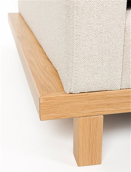 Sofa Blossom, Eiche von Zuiver &#9733; Kundenbewertung "Sehr gut" &#9733; 12&percnt; Neukundenrabatt &#9733; Schnell verschickt &#9733; Jetzt günstig kaufen bei car-Moebel.de