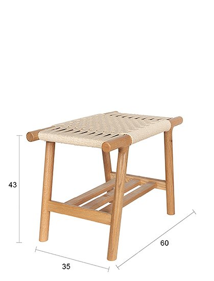 Hocker Kintaro von Dutchbone &#9733; Kundenbewertung "Sehr gut" &#9733; 12&percnt; Rabatt für Neukunden &#9733; Schnell verschickt &#9733; Jetzt kaufen bei car-Moebel.de