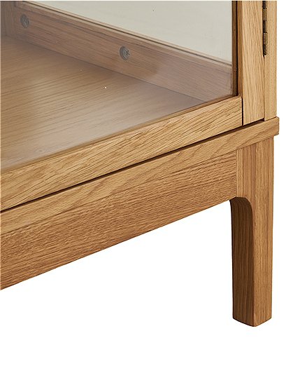 Vitrinenschrank Zamora, Eiche v. House Nordic ★ Kundenbewertung "Sehr gut" ★ 12&percnt; Rabatt für Neukunden ★ Schnell verschickt ★ Jetzt bei car-Moebel.de