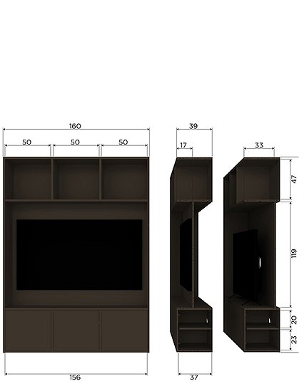 Schrank Meggy, Kiefer, mittelbraun von woood ★ Kundenbewertung "Sehr gut" ★ 12&percnt; Rabatt für Neukunden ★ Schnell verschickt ★ Jetzt bei car-Moebel.de