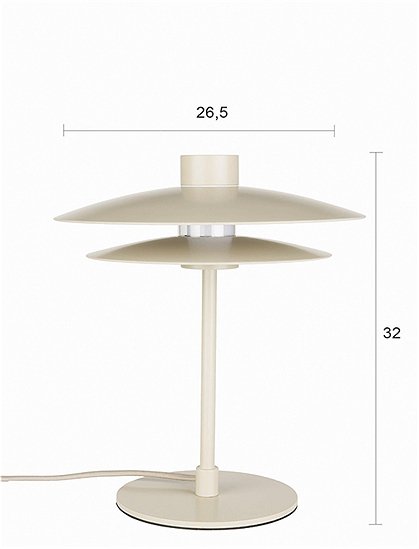 Tischleuchte Wubbo von White Label Living ★ Kundenbewertung "Sehr gut" ★ 12&percnt; Rabatt für Neukunden ★ Schnell verschickt ★ Jetzt bei car-Moebel.de