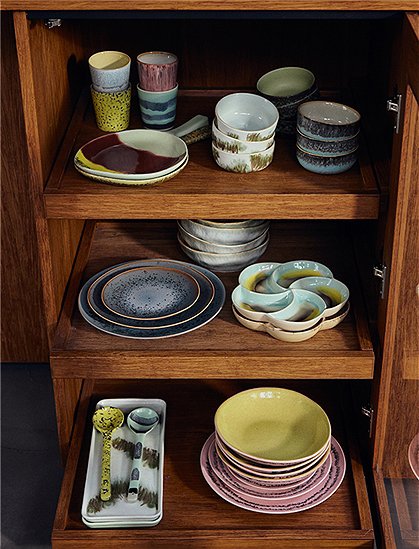 Snack Tablett, Ø20 cm,70s Keramik v. HKliving ★ Kundenbewertung "Sehr gut" ★ 12&percnt; Rabatt für Neukunden ★ Schnell verschickt ★ Jetzt bei car-Moebel.de