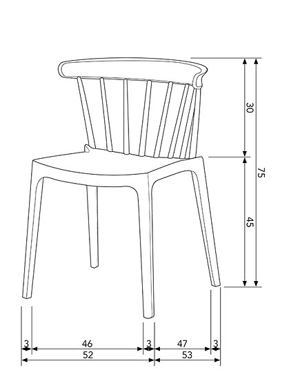 Bistrostuhl von de Eekhoorn &#9733; Kundenbewertung "Sehr gut" &#9733; 10&euro; Rabatt für Neukunden &#9733; Schnell verschickt &#9733; Jetzt günstig kaufen bei car-Moebel.de