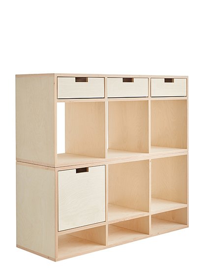 Regal, 6 Fächer, Schubladen &#9733; Kundenbewertung "Sehr gut" &#9733; 10&euro; Rabatt für Neukunden &#9733; Schnell verschickt &#9733; Jetzt günstig kaufen bei car-Moebel.de