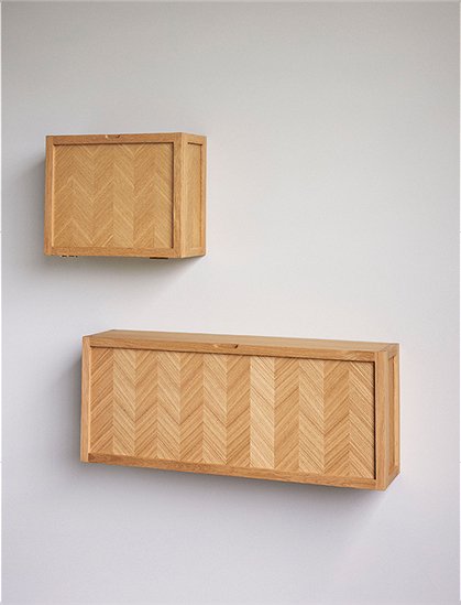 LV02024 Schuhschrank Hübsch, Eiche/Fischgrät 8