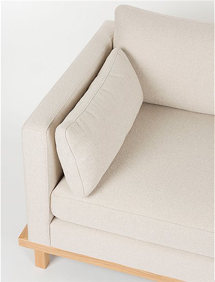 Sofa Blossom, Eiche von Zuiver &#9733; Kundenbewertung "Sehr gut" &#9733; 12&percnt; Neukundenrabatt &#9733; Schnell verschickt &#9733; Jetzt günstig kaufen bei car-Moebel.de