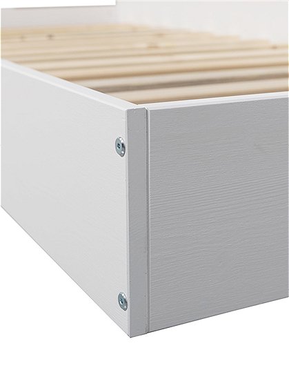 Carter Bett Kiefer, 90x200 cm von woood &#9733; Kundenbewertung "Sehr gut" &#9733; 12&percnt; Rabatt für Neukunden &#9733; Schnell verschickt &#9733; bei car-Moebel.de