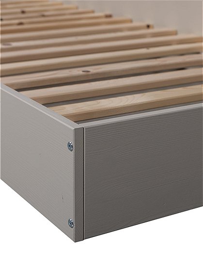 Carter Bett Kiefer, 90x200 cm von woood &#9733; Kundenbewertung "Sehr gut" &#9733; 12&percnt; Rabatt für Neukunden &#9733; Schnell verschickt &#9733; bei car-Moebel.de