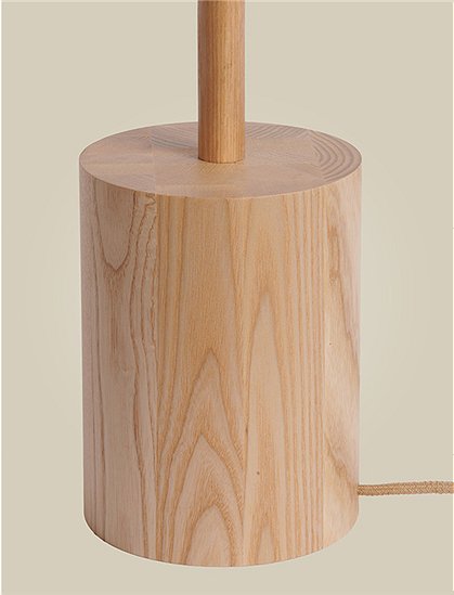 Stehlampe Eschenholz, 2-flammig, Okinawa von Good & Mojo ★ Kundenbewertung "Sehr gut" ★ 12&percnt; Rabatt für Neukunden ★Schnell verschickt ★ car-Moebel.de