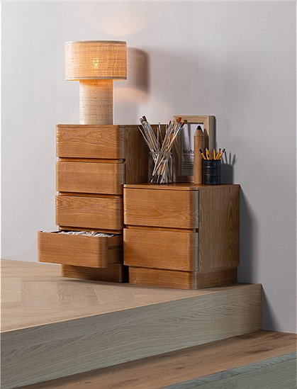 Schubladenkommode Fejo in braun von woood ★ Kundenbewertung "Sehr gut" ★ 12&percnt; Neukundenrabatt ★ Schnell verschickt ★ Günstig bei car-Moebel.de