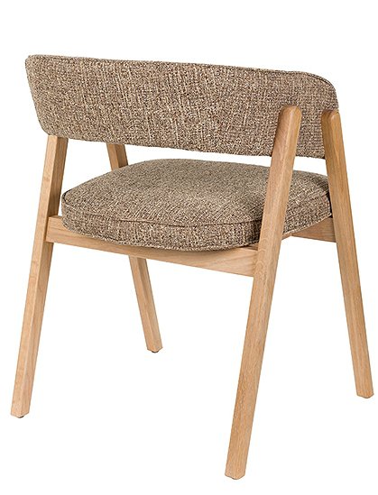 Stuhl Bright aus Eiche mit Textilbezug v. Zuiver ★ Kundenbewertung "Sehr gut" ★ 12&percnt; Neukundenrabatt ★ Schnell verschickt ★ Jetzt bei car-Moebel.de