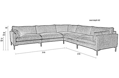 Sofa Summer von Zuiver &#9733; Kundenbewertung "Sehr gut" &#9733; 10&euro; Rabatt für Neukunden &#9733; Schnell verschickt &#9733; Jetzt günstig kaufen bei car-Moebel.de