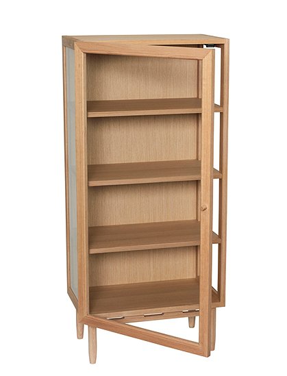 Vitrinenschrank Kaiser aus Eiche von HÜBSCH Interior &#9733; Kundenbewertung "Sehr gut" &#9733; 10&euro; Rabatt für Neukunden &#9733; Jetzt günstig kaufen bei car-Moebel.de