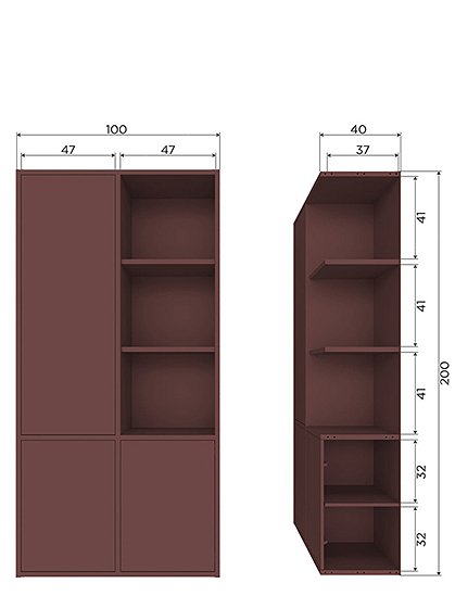 Merel Ablageschrank Kiefer von woood &#9733; Kundenbewertung "Sehr gut" &#9733; 12&percnt; Rabatt für Neukunden &#9733; Schnell verschickt &#9733; bei car-Moebel.de