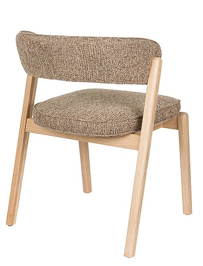 Stuhl Bright aus Eiche mit Textilbezug v. Zuiver ★ Kundenbewertung "Sehr gut" ★ 12&percnt; Neukundenrabatt ★ Schnell verschickt ★ Jetzt bei car-Moebel.de