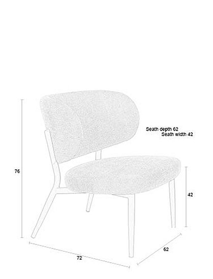 Polster Loungesessel Sanne, White Label &#9733; Kundenbewertung "Sehr gut" &#9733; 10&euro; Rabatt für Neukunden &#9733; Schnell verschickt &#9733; Jetzt bei car-Moebel.de