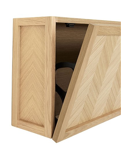 LV02024 Schuhschrank Hübsch, Eiche/Fischgrät 10