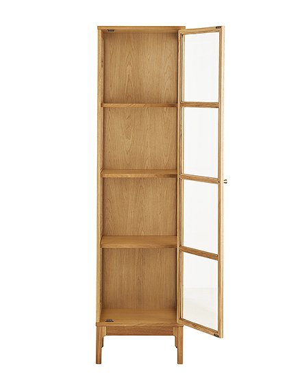 Vitrinenschrank Zamora, Eiche v. House Nordic ★ Kundenbewertung "Sehr gut" ★ 12&percnt; Rabatt für Neukunden ★ Schnell verschickt ★ Jetzt bei car-Moebel.de