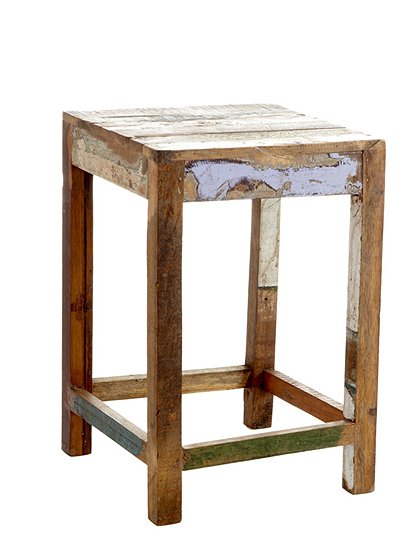 Hocker, recyceltes Holz &#9733; Kundenbewertung "Sehr gut" &#9733; 10&euro; Rabatt für Neukunden &#9733; Schnell verschickt &#9733; Jetzt günstig kaufen bei car-Moebel.de