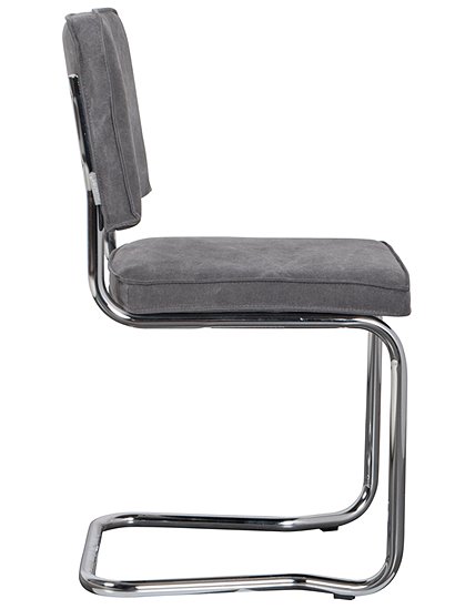 Freischwinger, Vintage grau BW 1