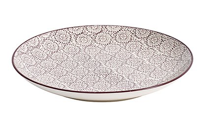 Essteller Ø 25, aubergine, Kreise &#9733; Kundenbewertung "Sehr gut" &#9733; 10&euro; Rabatt für Neukunden &#9733; Schnell verschickt &#9733; Günstig bei car-Moebel.de